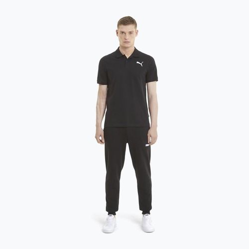 Мъжка поло риза PUMA Ess Pique puma black/cat