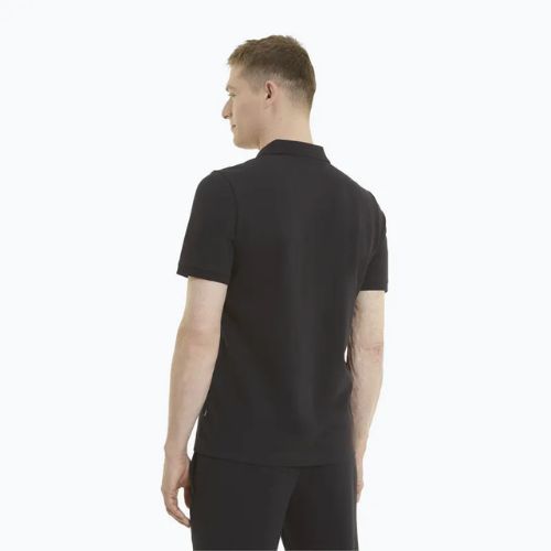 Мъжка поло риза PUMA Ess Pique puma black/cat