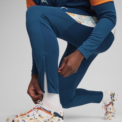 Детски футболни панталони PUMA Neymar JR Creativity Training ocean tropic/hot heat
