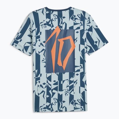 Мъжка футболна тениска PUMA Neymar Jr Creativity Logo Tee ocean tropic/turquoise surf