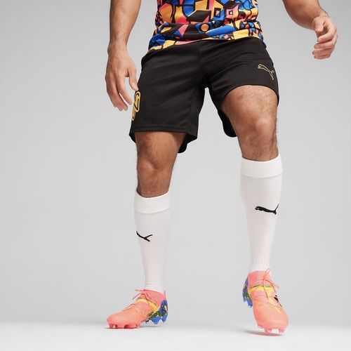 Мъжки футболни шорти PUMA Neymar Jr puma black/sunset glow