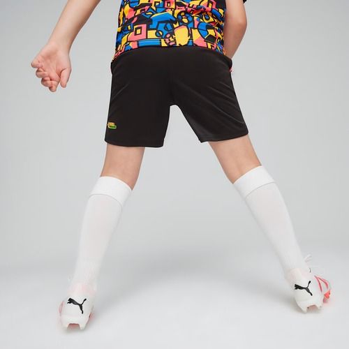 Детски футболни шорти PUMA Neymar Jr puma black/sunset glow
