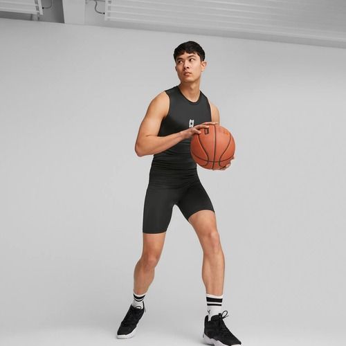 Мъжки баскетболен потник PUMA Hoops Team Slvs Baselayer puma black