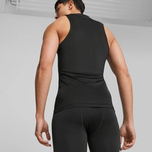 Мъжки баскетболен потник PUMA Hoops Team Slvs Baselayer puma black