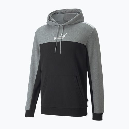 Мъжки PUMA ESS+ Block Hoodie TR puma black