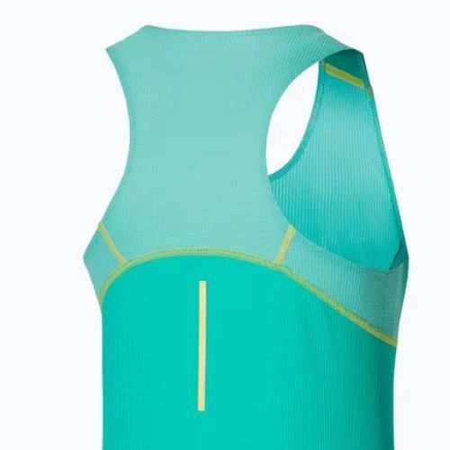 Дамски потник за бягане Mizuno Aero Tank blue turquoise