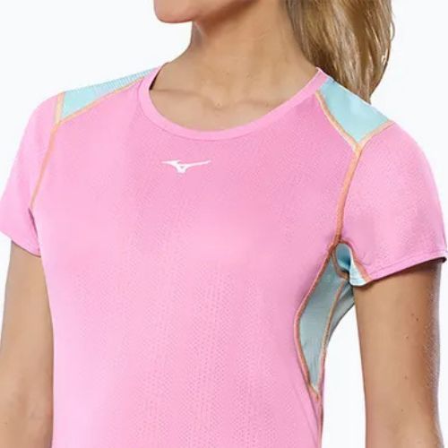 Дамска тениска за бягане Mizuno DryAeroFlow Tee lilac chiffon
