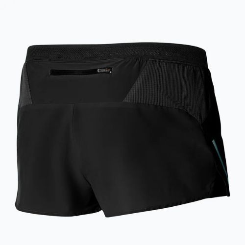 Мъжки къси панталони за бягане Mizuno Aero Split 1.5 black