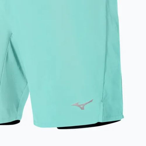 Мъжки къси панталони за бягане Mizuno Multi Pocket 2in1 7.5 aquifer