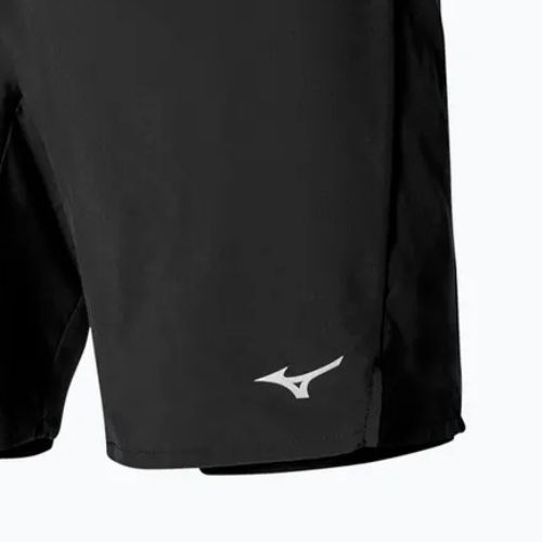 Мъжки къси панталони за бягане Mizuno Multi Pocket 2in1 7.5 black