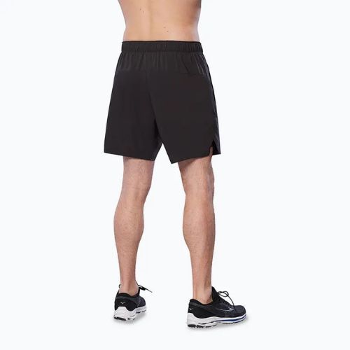 Мъжки къси панталони за бягане Mizuno Core 7.5 2in1 black