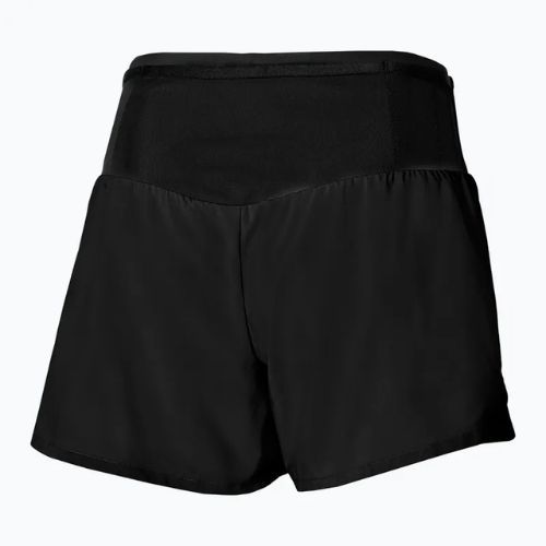 Дамски къси панталони за бягане Mizuno Multi Pocket black