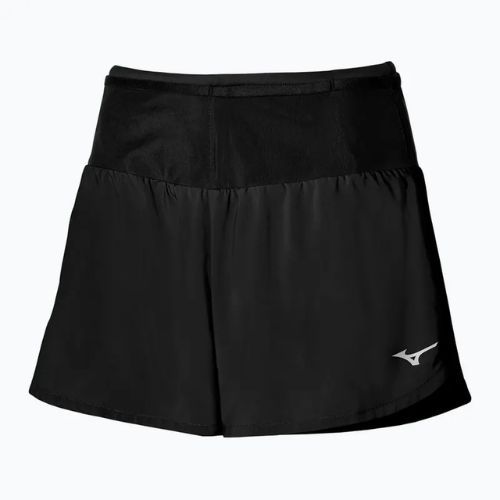 Дамски къси панталони за бягане Mizuno Multi Pocket black