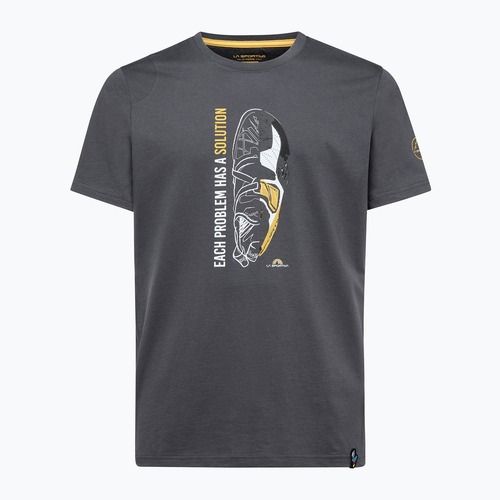 La Sportiva Solution мъжка тениска carbon/yellow