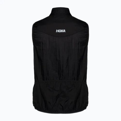 Дамска жилетка за бягане HOKA Skyflow Vest black