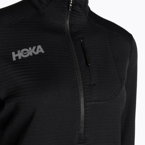 Дамски суитшърт за бягане HOKA 1/2 Zip black