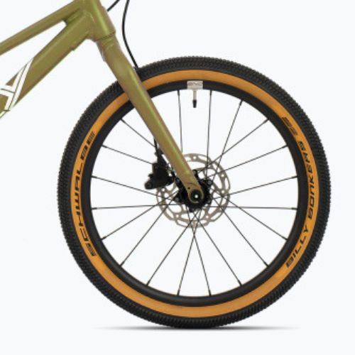 Детски велосипед Superior F.L.Y. 20 DB matte olive metallic/hologram chrome