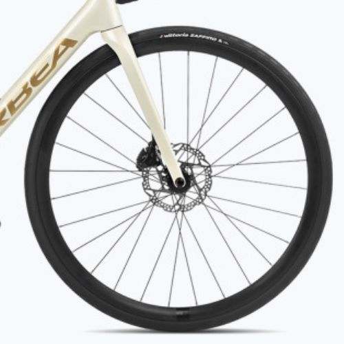 Orbea Orca M30 2024 слонова кост бяло/бургундско/вулкан шосеен велосипед