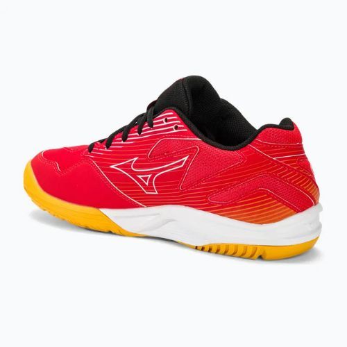 Мъжки волейболни обувки Mizuno Cyclone Speed 4 radiant red/white/carrot curl