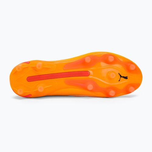 Футболни обувки PUMA King Ultimate Fg/Ag sun stream/puma black/sunset glow