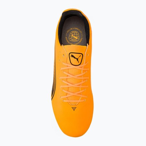 Футболни обувки PUMA King Pro Fg/Ag sun stream/puma black/sunset glow