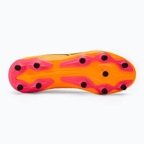 Футболни обувки PUMA King Match Fg/Ag sun stream/puma black/sunset glow