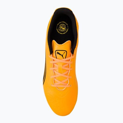 Футболни обувки PUMA King Match Fg/Ag sun stream/puma black/sunset glow