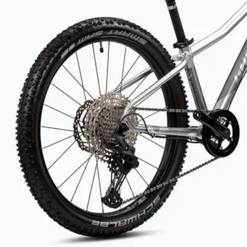 Детски велосипед GHOST Kato 24 Full Party silver chrome/dark silver chrome glossy