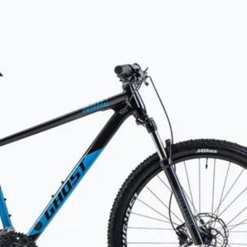 Планински велосипед GHOST Kato Universal 29 black/bright blue glossy