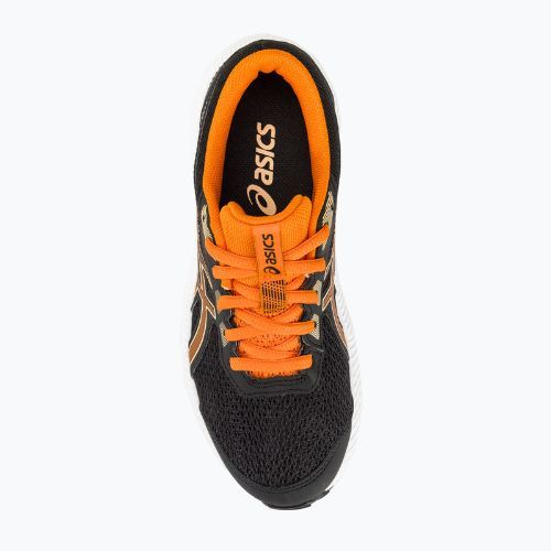 Детски обувки за бягане ASICS Contend 8 GS черни/ярко оранжеви