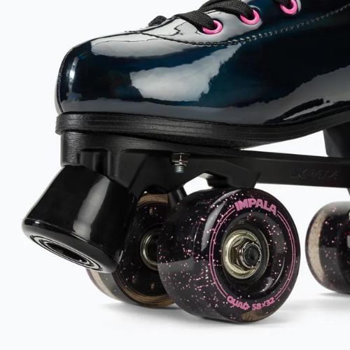Дамски ролкови кънки IMPALA Quad Skate black holographic