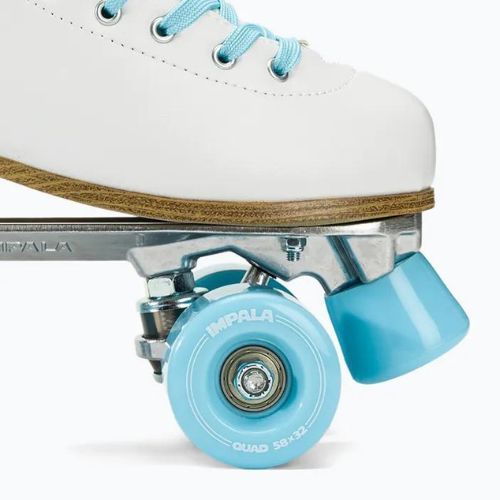 Дамски ролкови кънки IMPALA Quad Skate white ice
