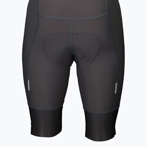 Мъжки къси панталони за колоездене POC Essential Road VPDs Bib Shorts sylvanite grey / hydrogen white