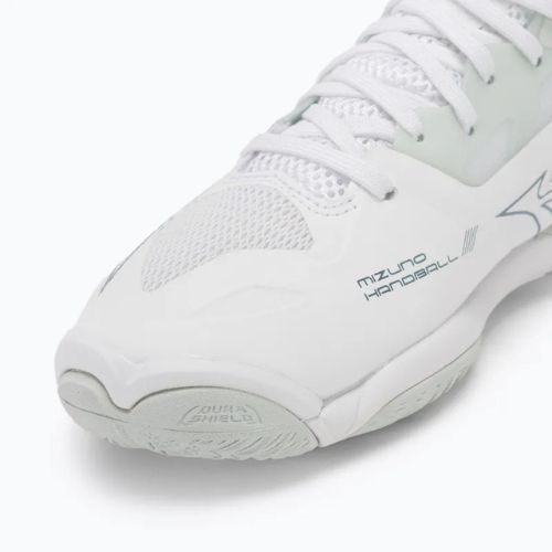 Дамски обувки за хандбал Mizuno Wave Mirage 5 white/glacial ridge/patinagreen