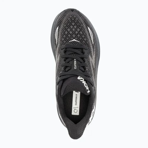 Дамски обувки за бягане HOKA Clifton 9 Wide black/white