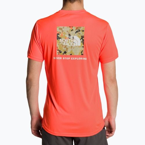 Мъжка тениска за тренировка The North Face Reaxion Red Box vivid flame