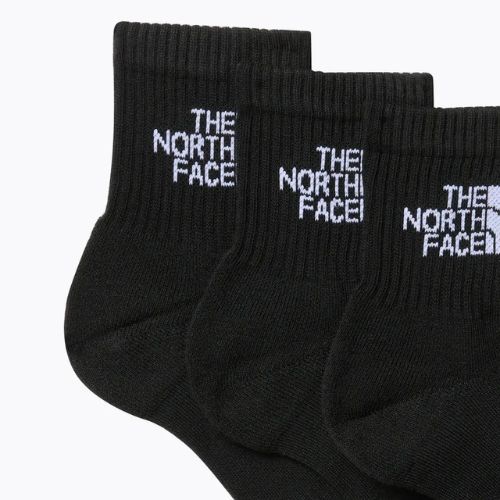 Чорапи за трекинг The North Face Multi Sport Cush Quarter Sock 3 чифта black