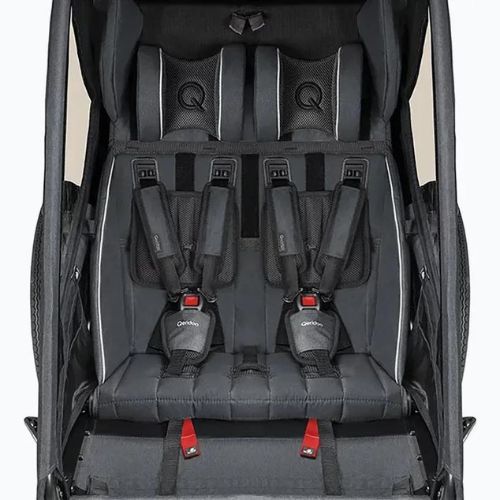 Ремарке за велосипед Qeridoo Kidgoo 2 dark steel grey