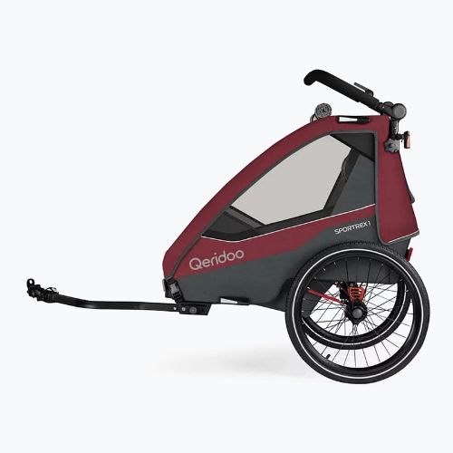 Ремарке за велосипед Qeridoo Sportrex 1 cayenne red