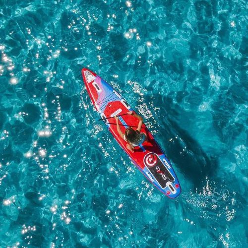 SUP дъска Coasto Turbo 12'6“ blue/red