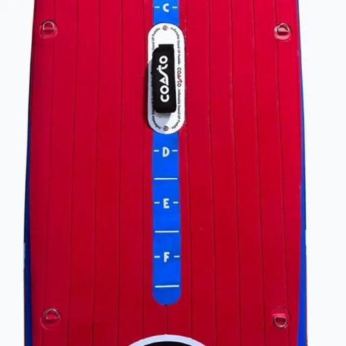 SUP дъска Coasto Turbo 12'6“ blue/red