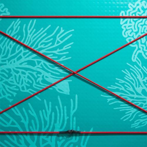 SUP дъска ABSTRACT Coral 10'6“ topaz