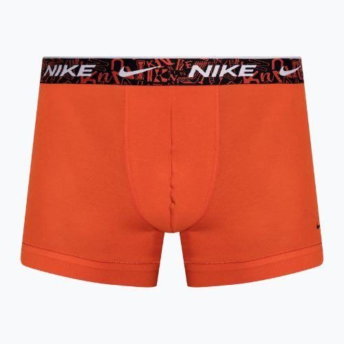 Мъжки боксерки Nike Everyday Cotton Stretch Trunk 3 чифта red/aquarius blue/stadium green