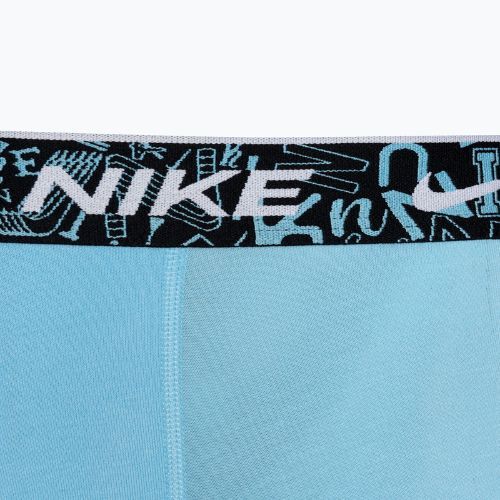 Мъжки боксерки Nike Everyday Cotton Stretch Trunk 3 чифта red/aquarius blue/stadium green