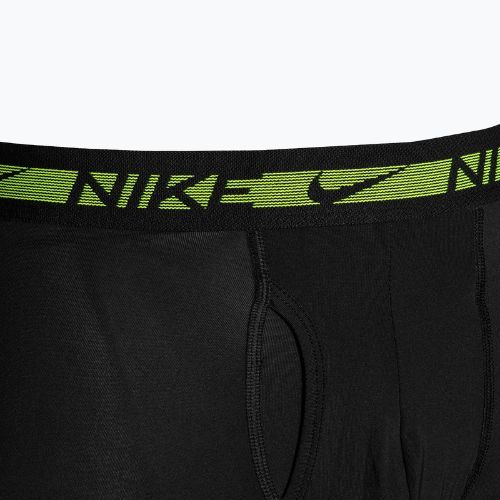 Мъжки боксерки Nike Dri-FIT Ultra Stretch Micro Trunk 3 чифта black/volt/blue/red
