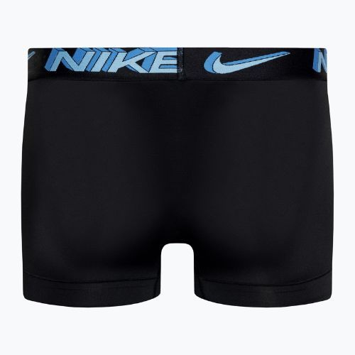 Мъжки боксерки Nike Dri-Fit Essential Micro Trunk 3 чифта stadium green/pink rise/black 3d