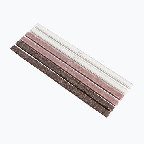 Ленти за глава Nike Swoosh Sport Metallic 6 бр. brown/smokey mauve/metallic silver