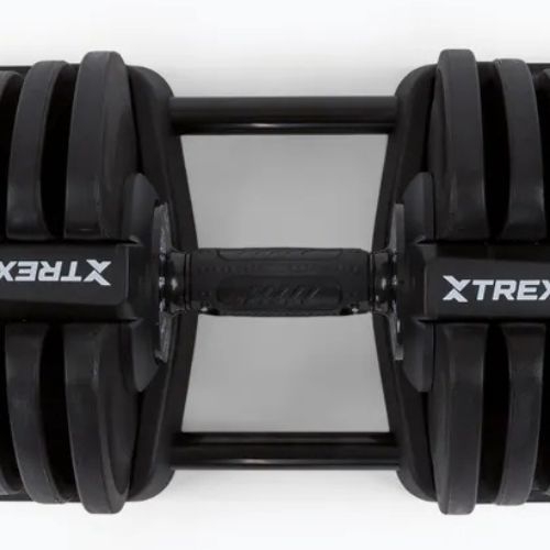 Дъмбел/щанга 2в1 XTREXO TRX-ABD40 1-40 кг black/orange