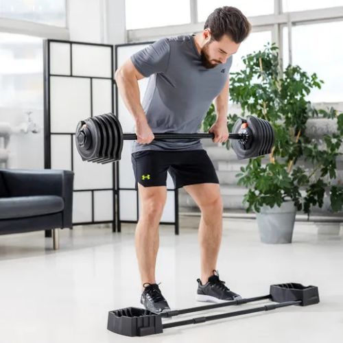 Дъмбел/щанга 2в1 XTREXO TRX-ABD40 1-40 кг black/orange