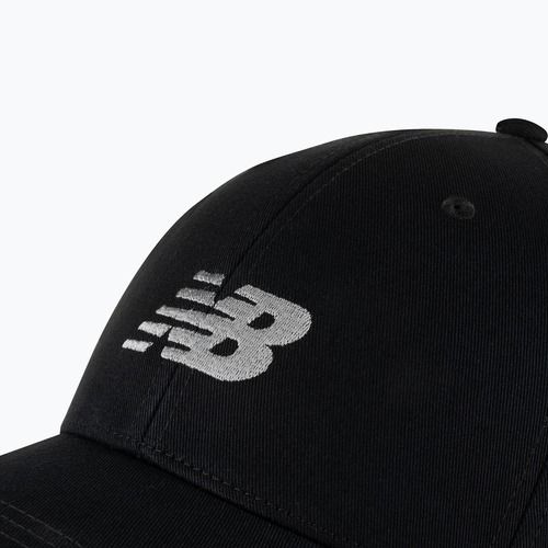 Бейзболна шапка New Balance 6 Panel Structured Snapback black